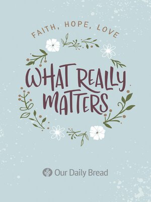 cover image of What Really Matters
